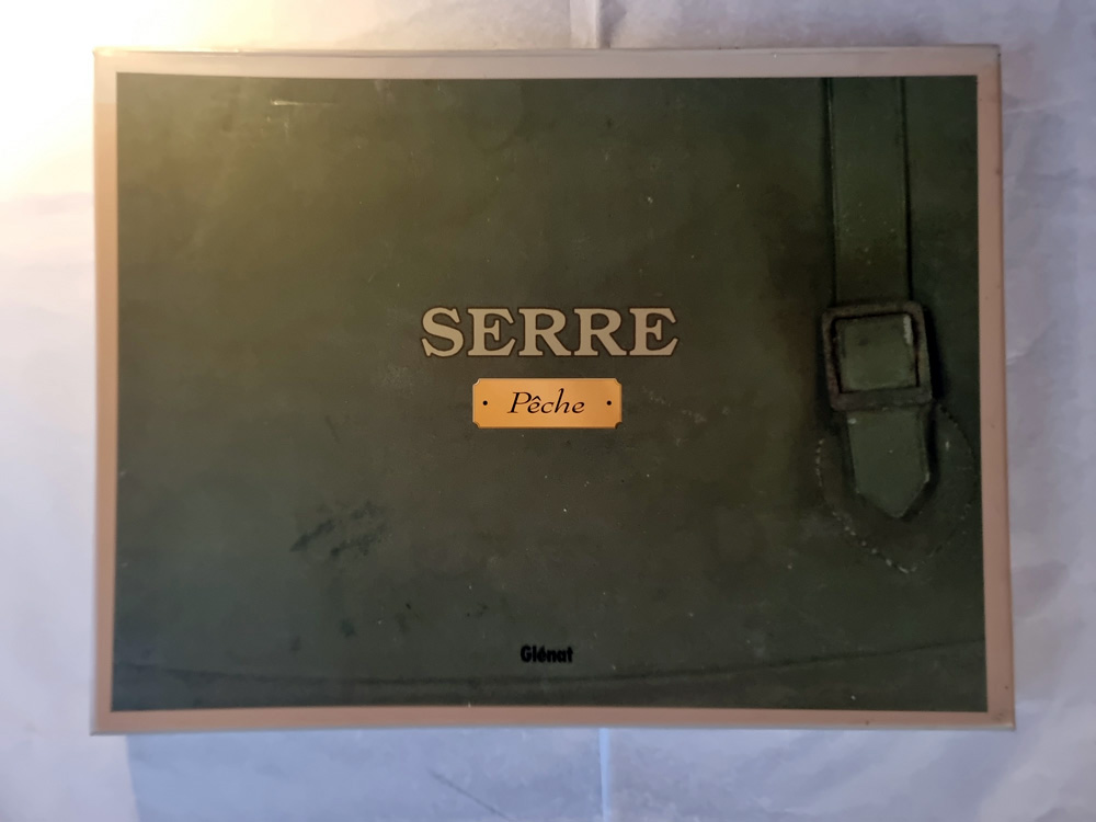 "PÊCHE" de Claude SERRE- Editions Glénat 1994 COFFRET ORIGINAL épreuve d'artiste signée tirage 400 exemplaires