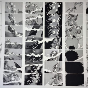 "pilule érotique" Tirage sur papier d'art 1981 d'après un dessin e BARBE André François (1936-2014) 60 x 40 cm