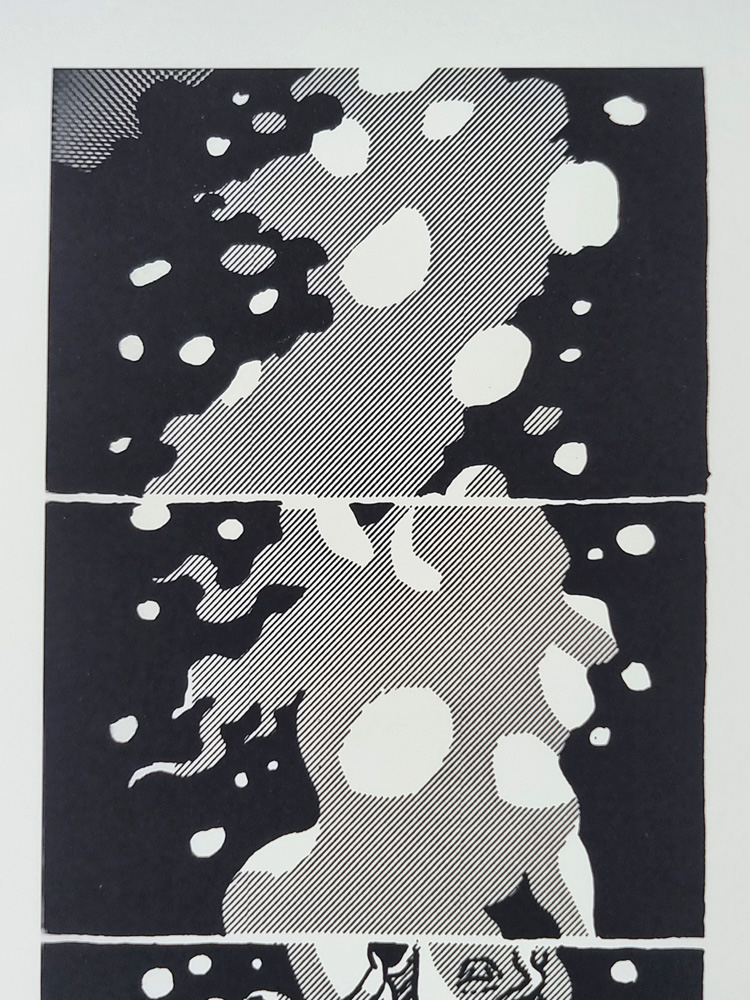 "pilule érotique" Tirage sur papier d'art 1981 d'après un dessin e BARBE André François (1936-2014) 60 x 40 cm – Image 12