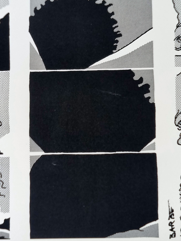 "pilule érotique" Tirage sur papier d'art 1981 d'après un dessin e BARBE André François (1936-2014) 60 x 40 cm – Image 18