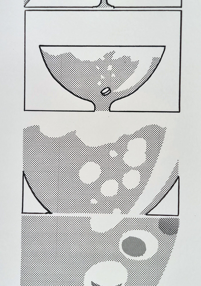 "pilule érotique" Tirage sur papier d'art 1981 d'après un dessin e BARBE André François (1936-2014) 60 x 40 cm – Image 4