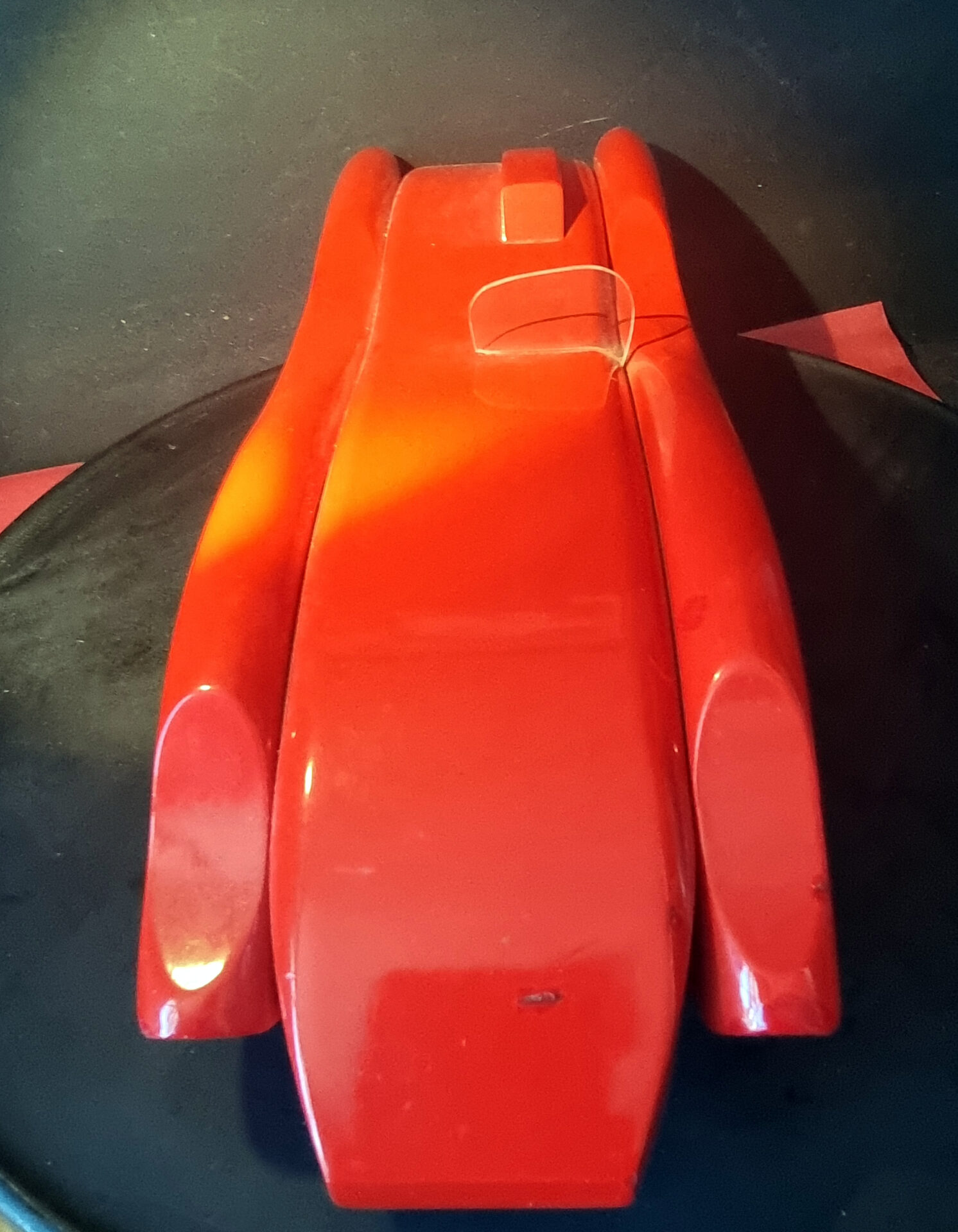 Michel Aroutcheff pour Vilac – FERRARI - Rouge laquée - très bon état circa1980 – Image 10