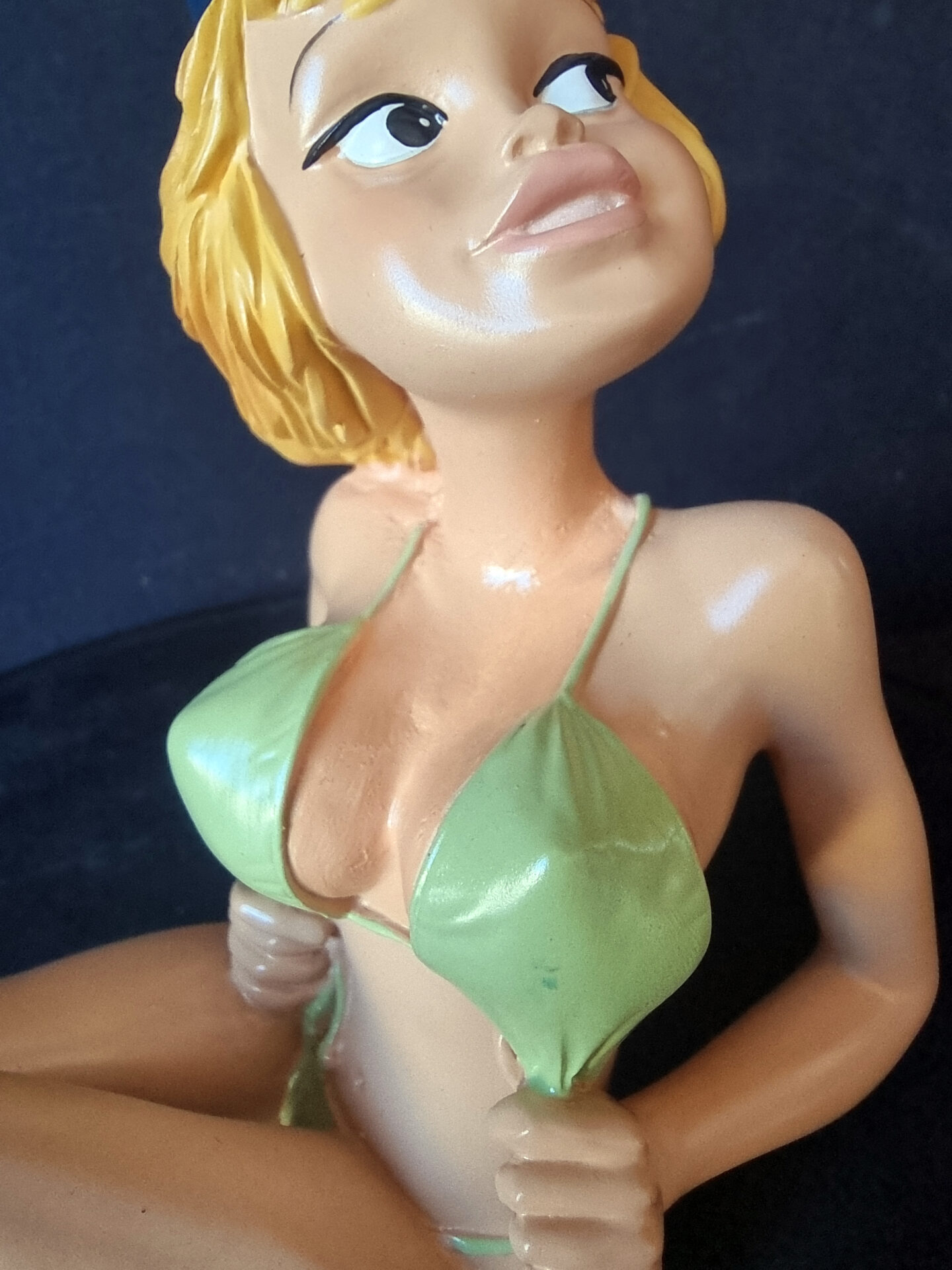 LEBLON DELIENNE Figurine restaurée d'après Walthéry "Natacha - En maillot de bain" année 1999 tirage 500 exemplaires avec boite et certificat – Image 15