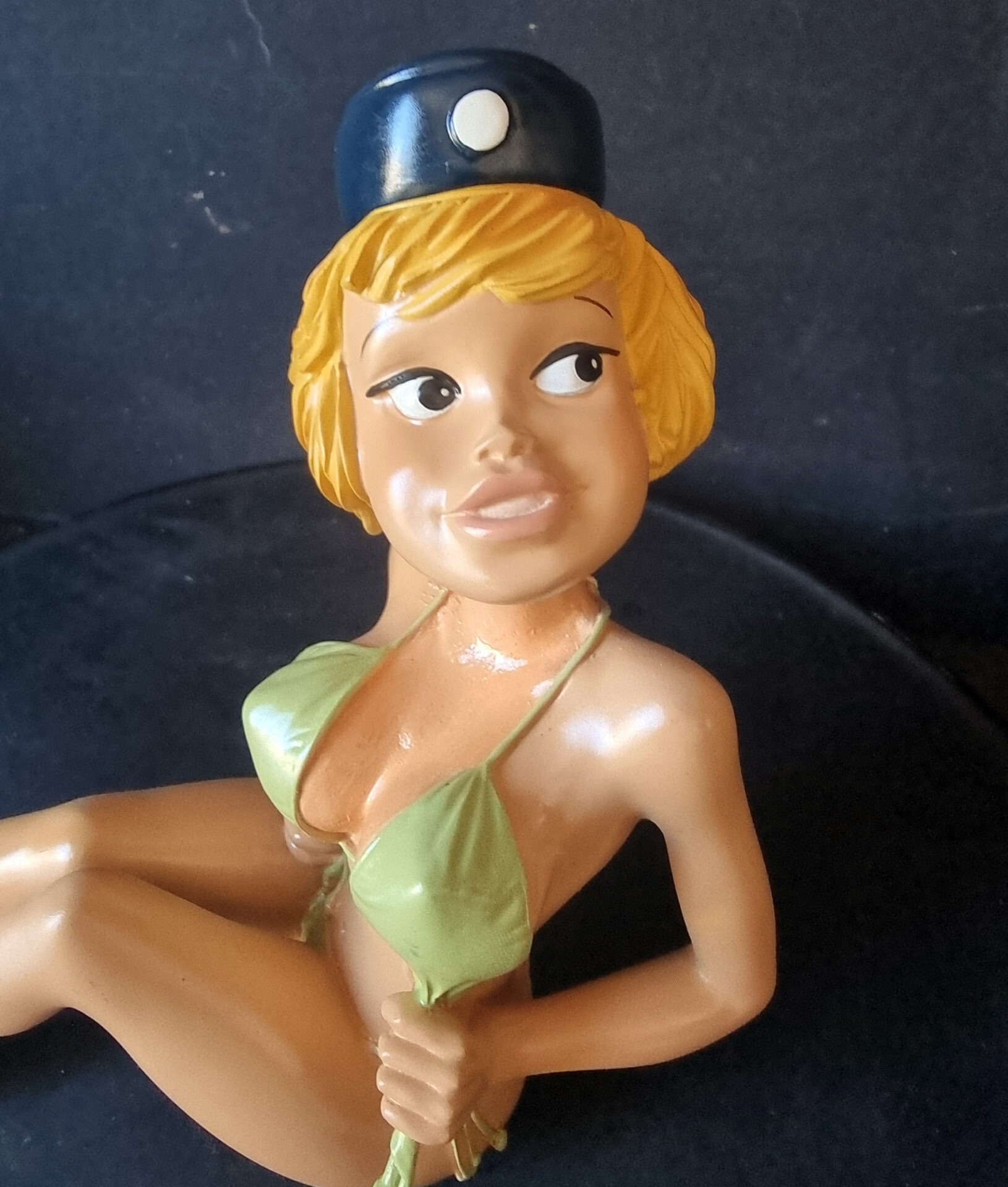 LEBLON DELIENNE Figurine restaurée d'après Walthéry "Natacha - En maillot de bain" année 1999 tirage 500 exemplaires avec boite et certificat – Image 4
