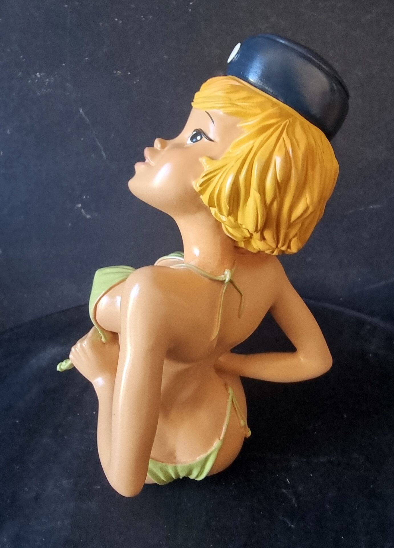LEBLON DELIENNE Figurine restaurée d'après Walthéry "Natacha - En maillot de bain" année 1999 tirage 500 exemplaires avec boite et certificat – Image 7