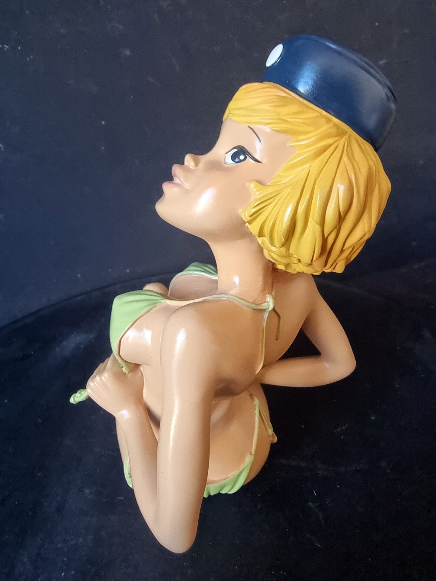 LEBLON DELIENNE Figurine restaurée d'après Walthéry "Natacha - En maillot de bain" année 1999 tirage 500 exemplaires avec boite et certificat – Image 8