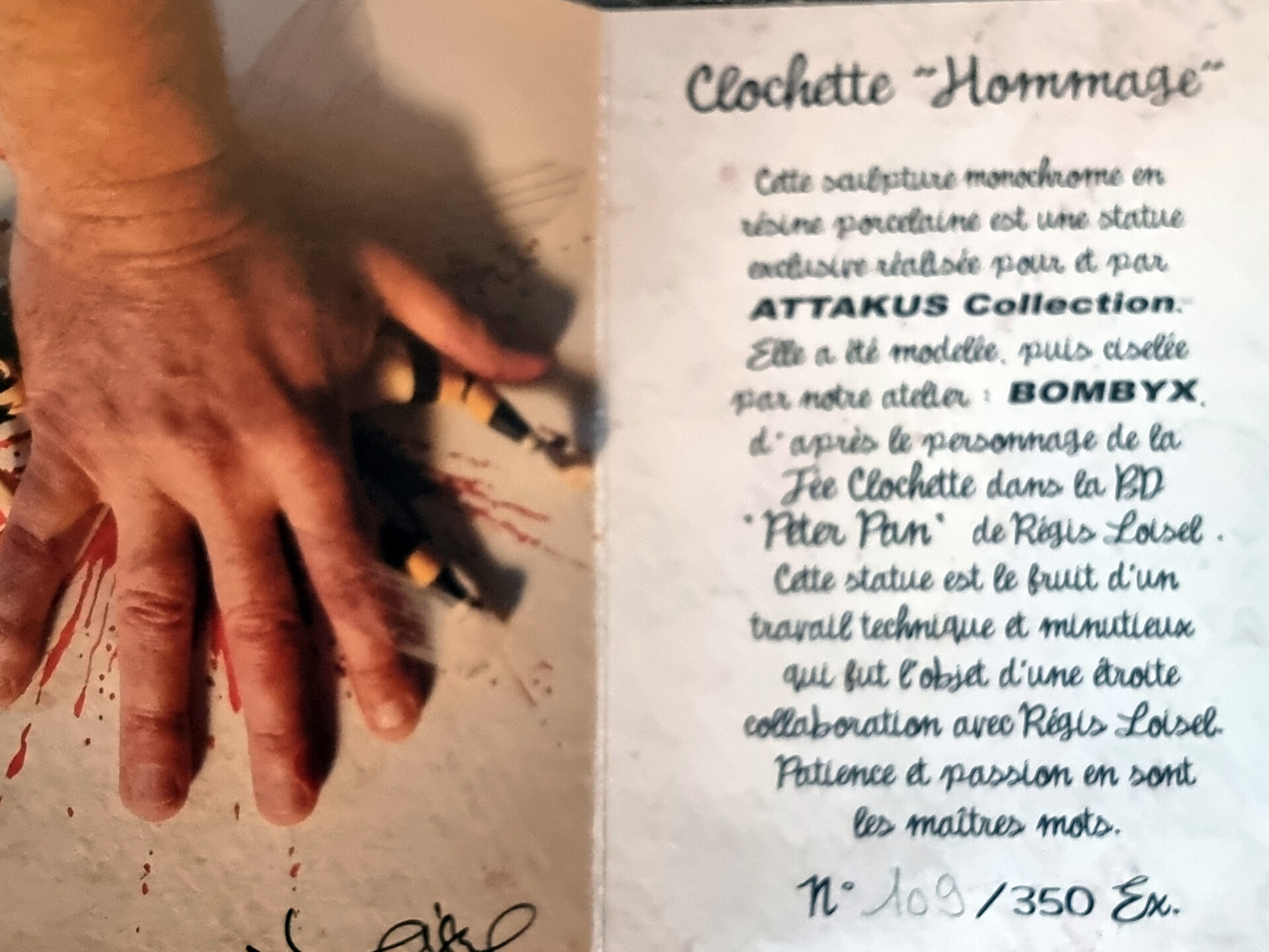 Fée clochette hommage à Loisel figurine Attakus 40 cm avec boite année 2006 – Image 9
