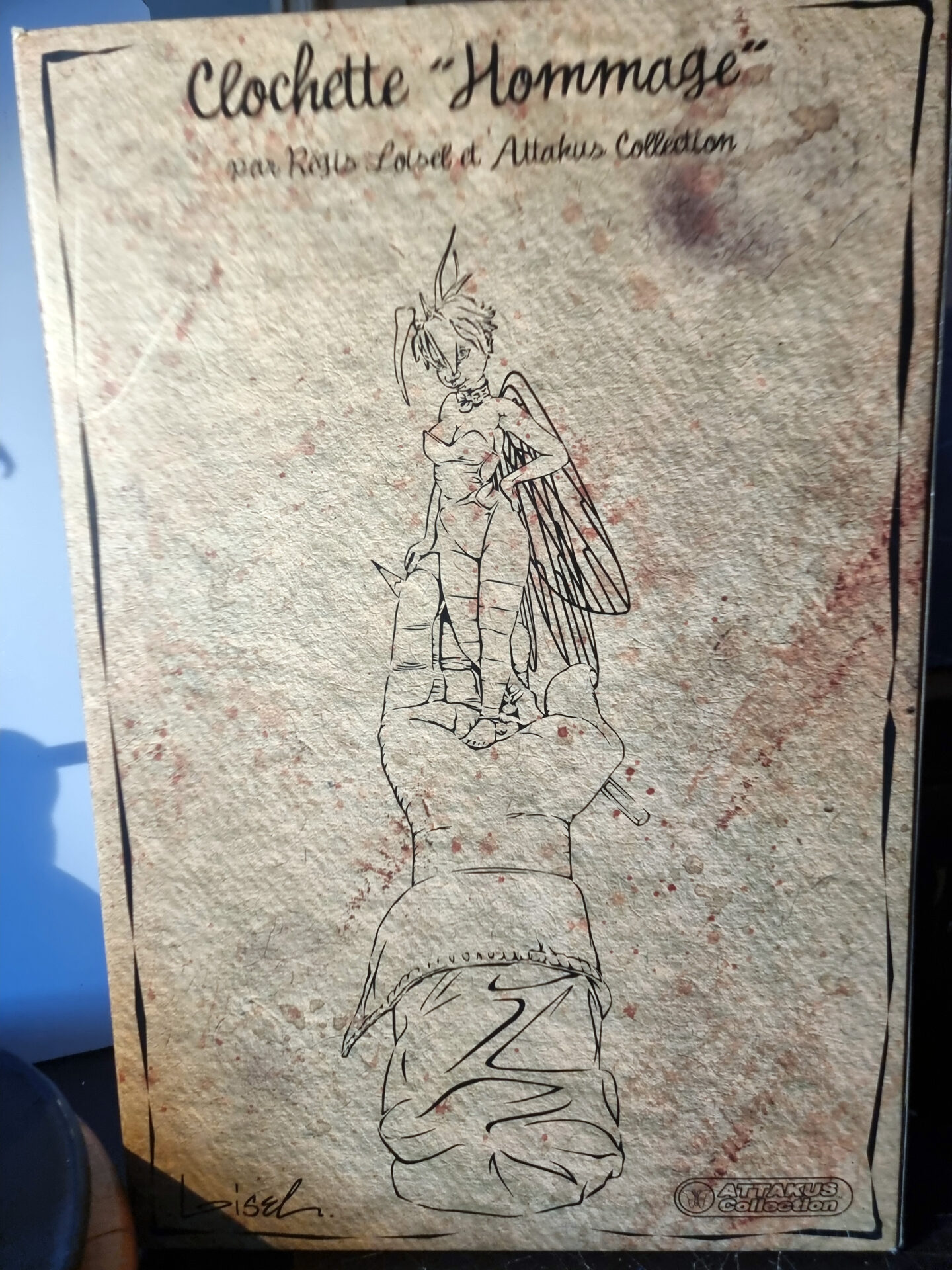 Fée clochette hommage à Loisel figurine Attakus 40 cm avec boite année 2006 – Image 10