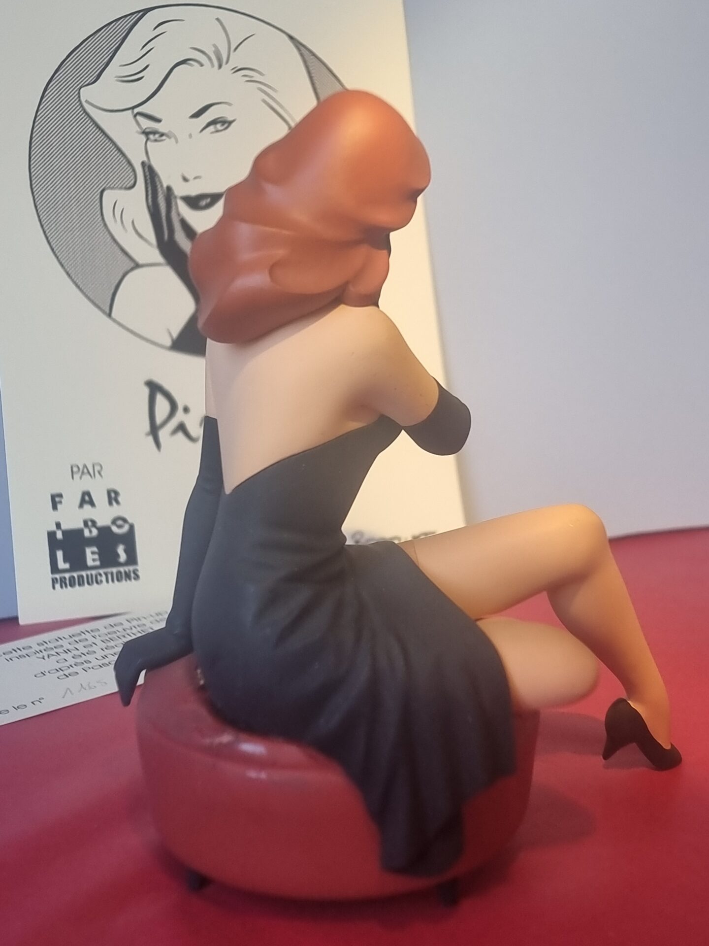 Fariboles pin up Poison Ivy Berthet - Pin up 03 (robe noire) – Image 14