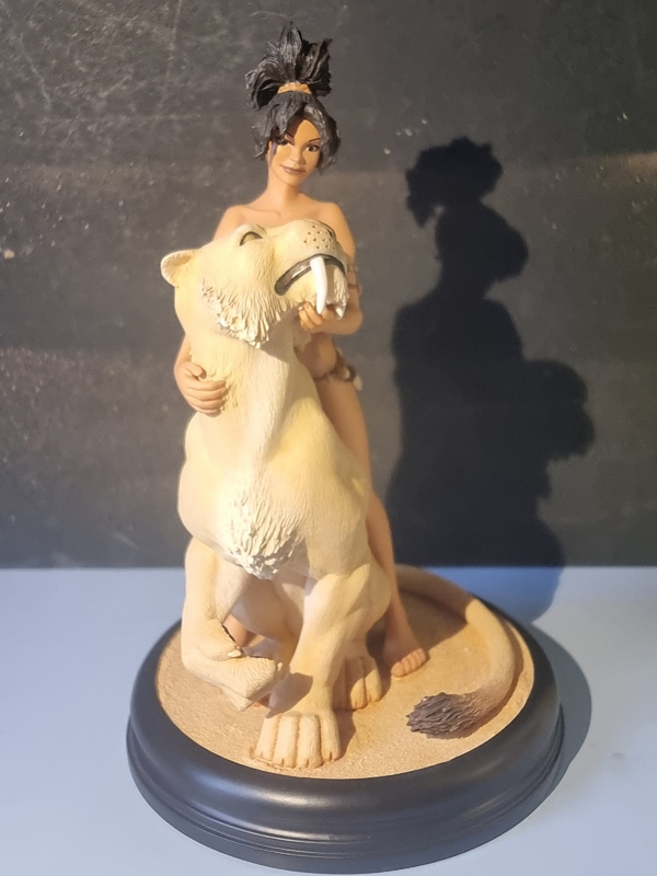 TIGER TRACY " Jungle queen" - statuette résine ATTAKUS / d'après Olivier Vatine année 2008 avec boite parfait état – Image 6