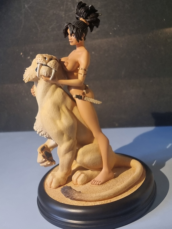 TIGER TRACY " Jungle queen" - statuette résine ATTAKUS / d'après Olivier Vatine année 2008 avec boite parfait état – Image 11