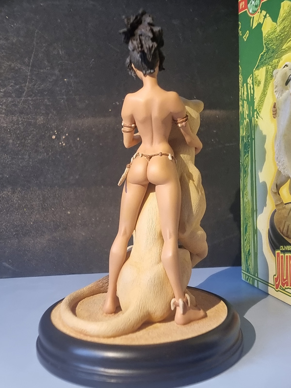 TIGER TRACY " Jungle queen" - statuette résine ATTAKUS / d'après Olivier Vatine année 2008 avec boite parfait état – Image 14