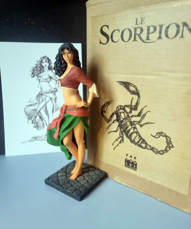 Mejaï / Le Scorpion - Figurine Fariboles d'après Marini - 2009 avec boite et certificat