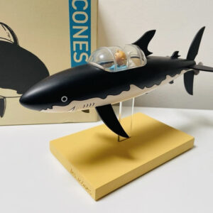 Figurine Tintin icones Moulinsart - le sous marin requin - "le trésor de Rackham le rouge" ref 46402 - 2023 -- neuf avec boite et certificat