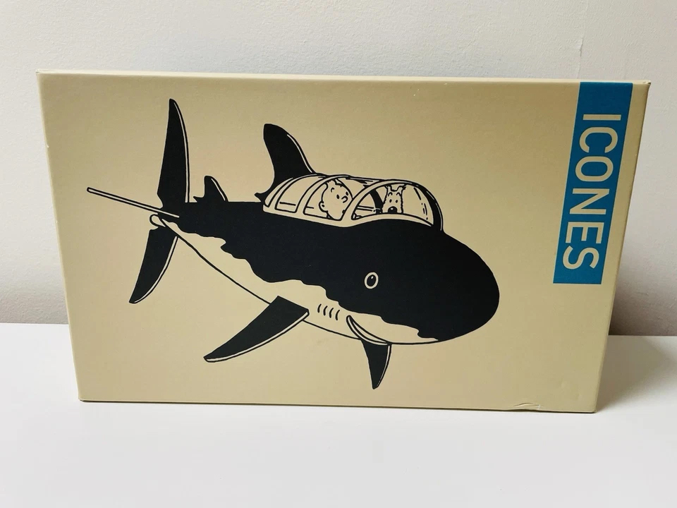 Figurine Tintin icones Moulinsart - le sous marin requin - "le trésor de Rackham le rouge" ref 46402 - 2023 -- neuf avec boite et certificat – Image 8