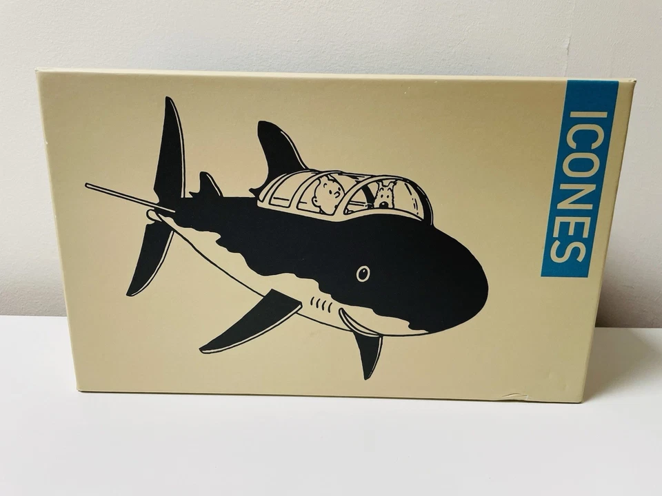 Figurine Tintin icones Moulinsart - le sous marin requin - "le trésor de Rackham le rouge" ref 46402 - 2023 -- neuf avec boite et certificat – Image 9